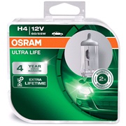 Birnen H4 12V-60/55W ULTRA LIFE OSRAM