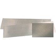 Sticker, 21x75cm 2 stk. aluminium