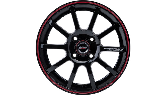 Black Strike 7x16 4x108 ET15 ø65,1