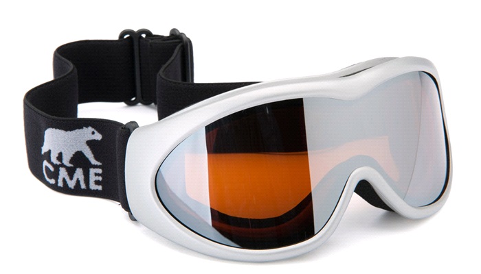 Skibriller sølv dame model