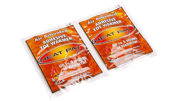 Heat Pax tå varmer - aldrig mere kolde fødder !